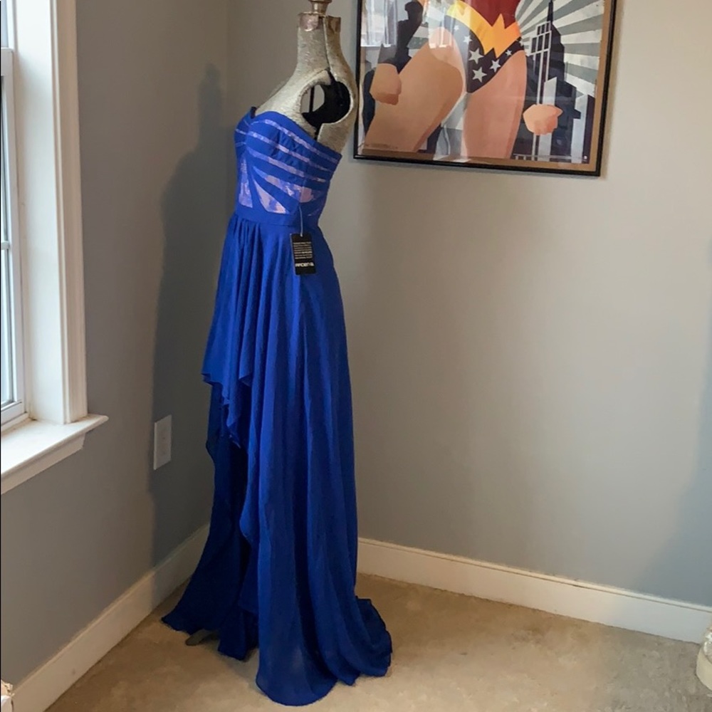 Arden B. High Royal Blue Dress - Picture 2 of 6